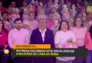 ENTREGA ESCOBEDO KITS ONCOLÓGICOS A MUJERES DE CASA EN ROSA